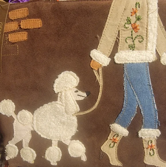 Stylish Brown and Cream Women's Bag - Picture 3 of 7